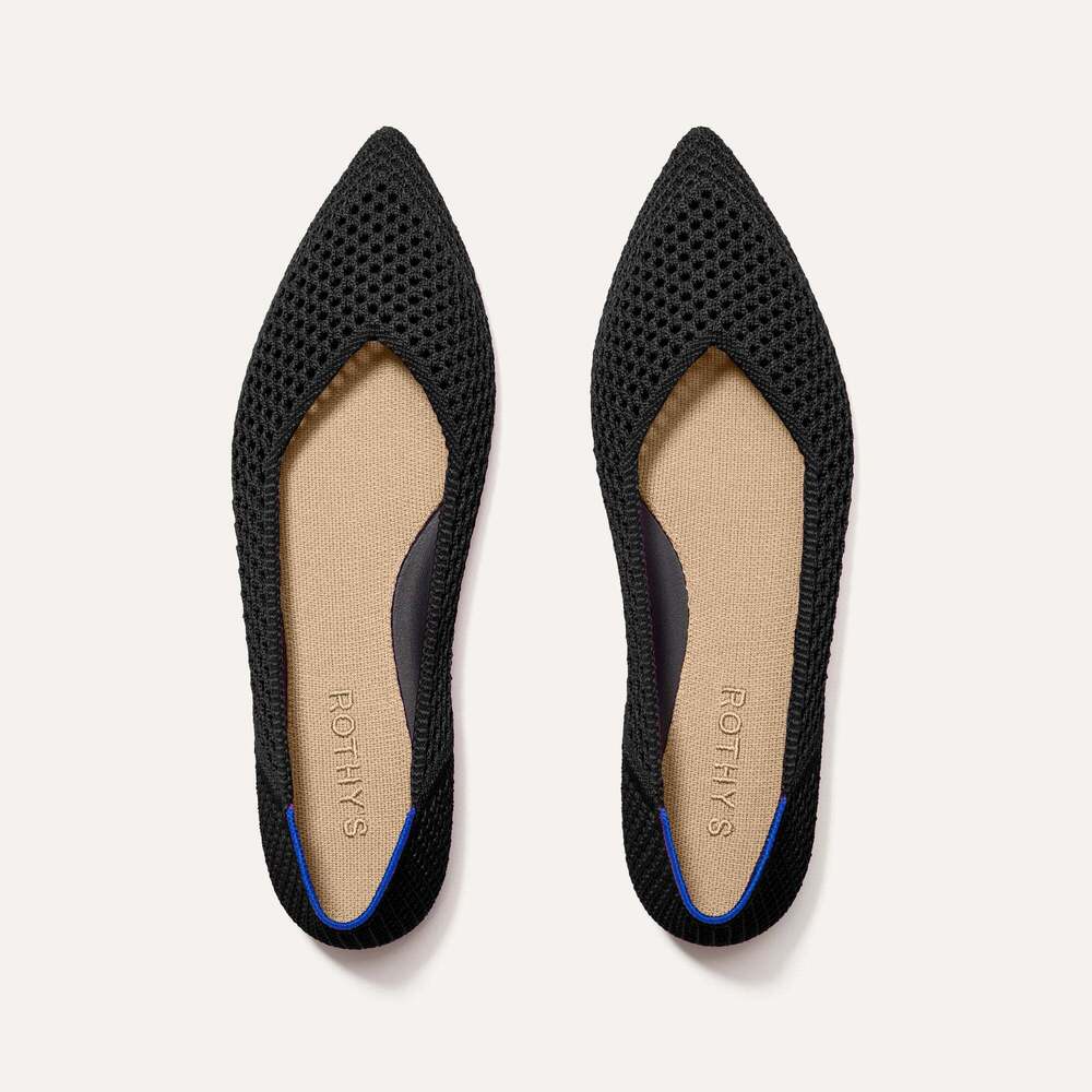 Rothy's The Point II - Noir Mesh Size 7